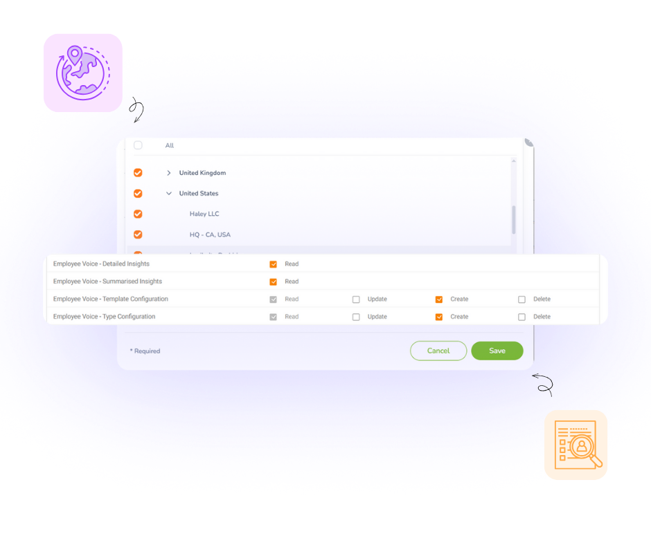 Flexible Access and Regional Customization
