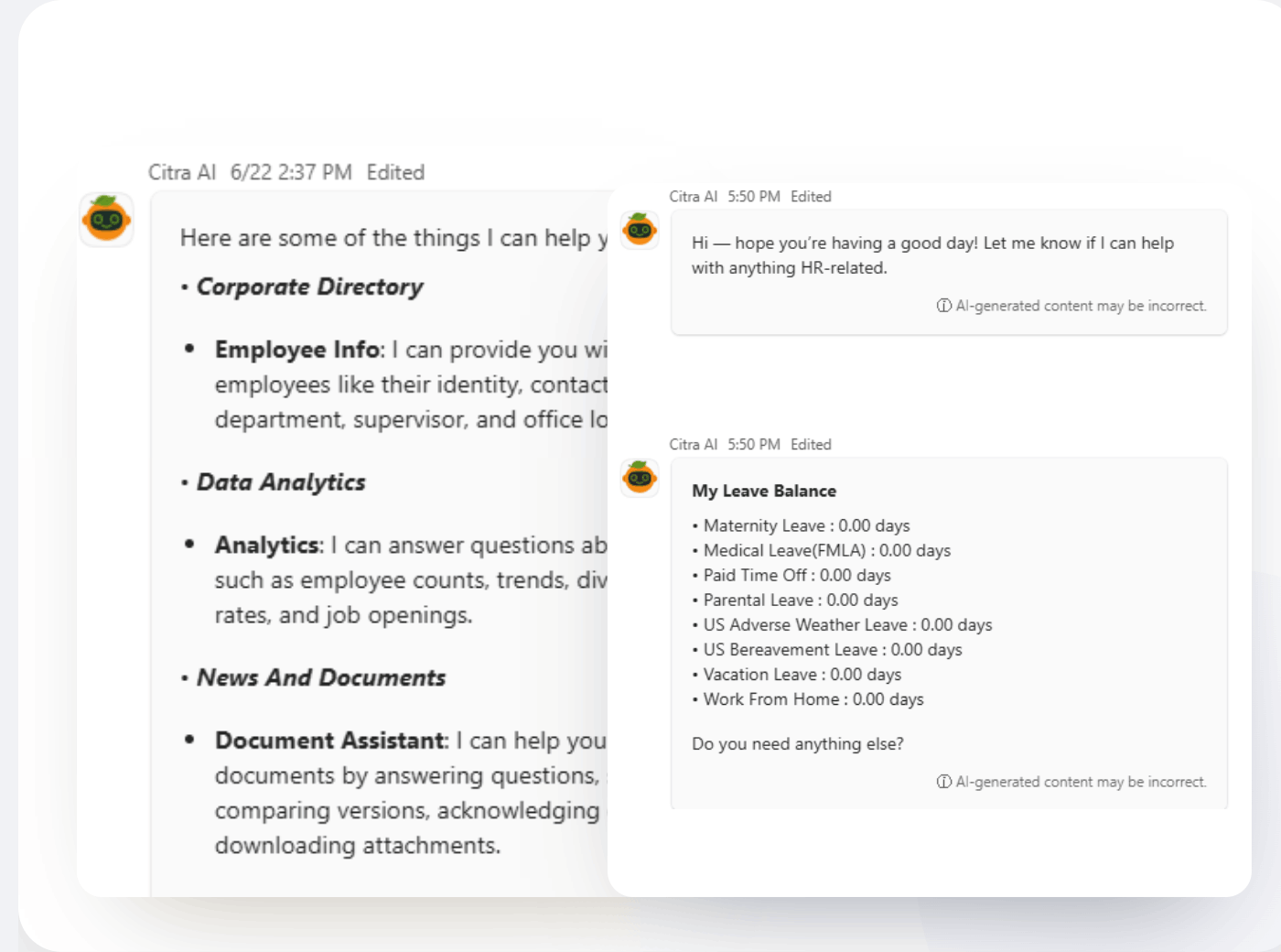 Citra on MS Teams