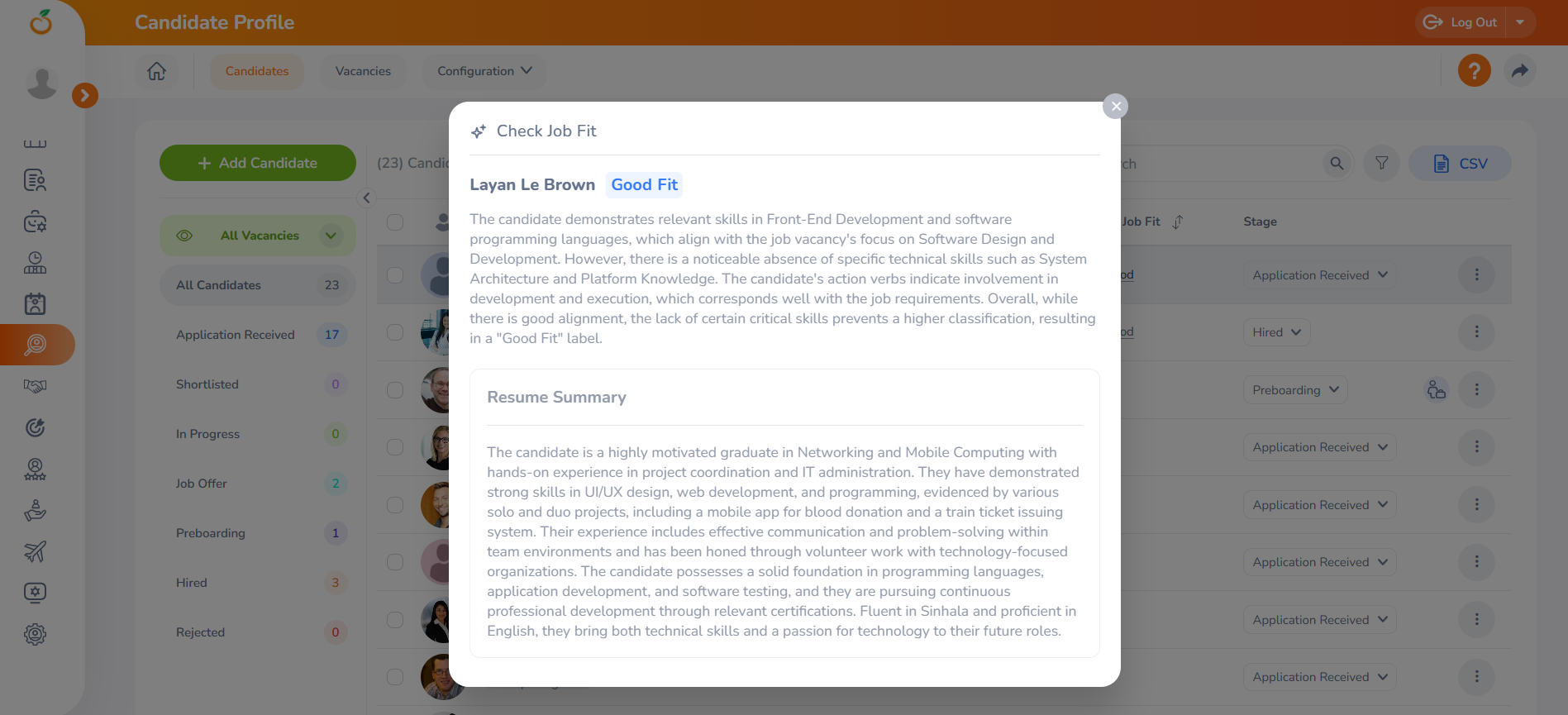 AI Powered Resume Ranking Summarization