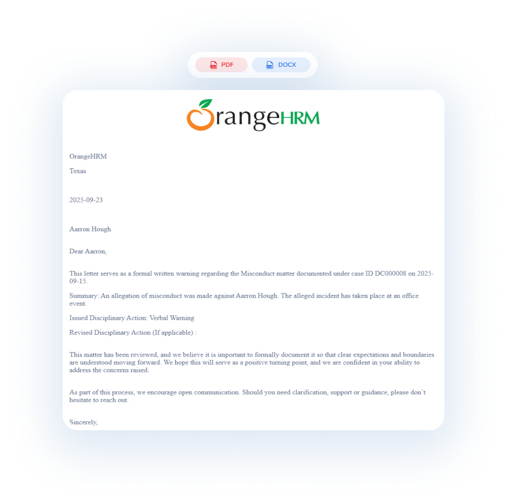 Document Generation